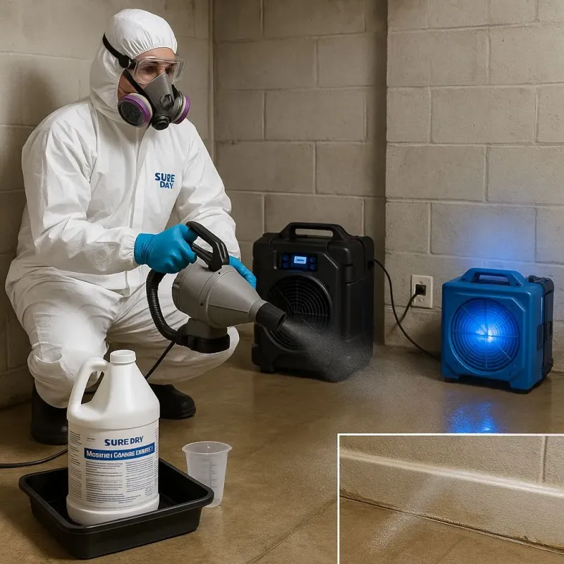 Sanitization and Odor Removal process in Playita Cortada, PR